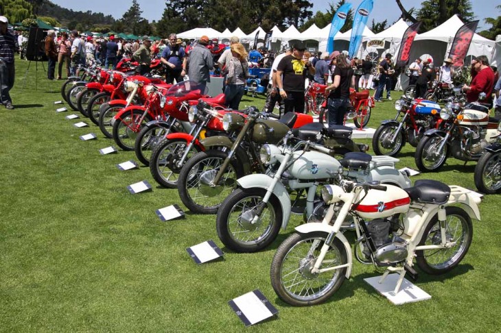 This year's show featured Gary Koh's collection of 32 rare MV Agustas, including the 125 that won at the 1953 Isle of Man.