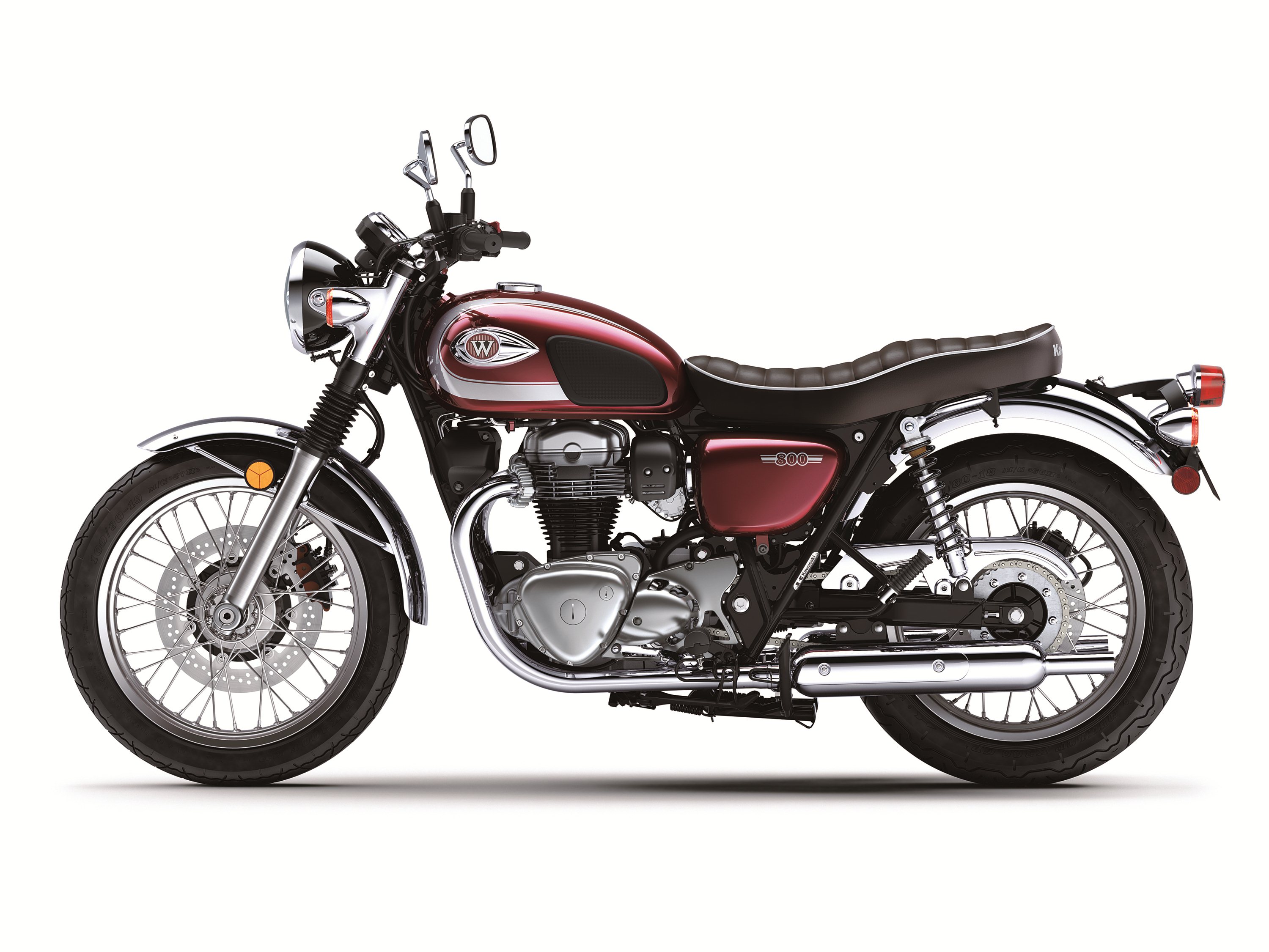 Kawasaki Introduces Classic, Upright W800 for 2020 (with videos