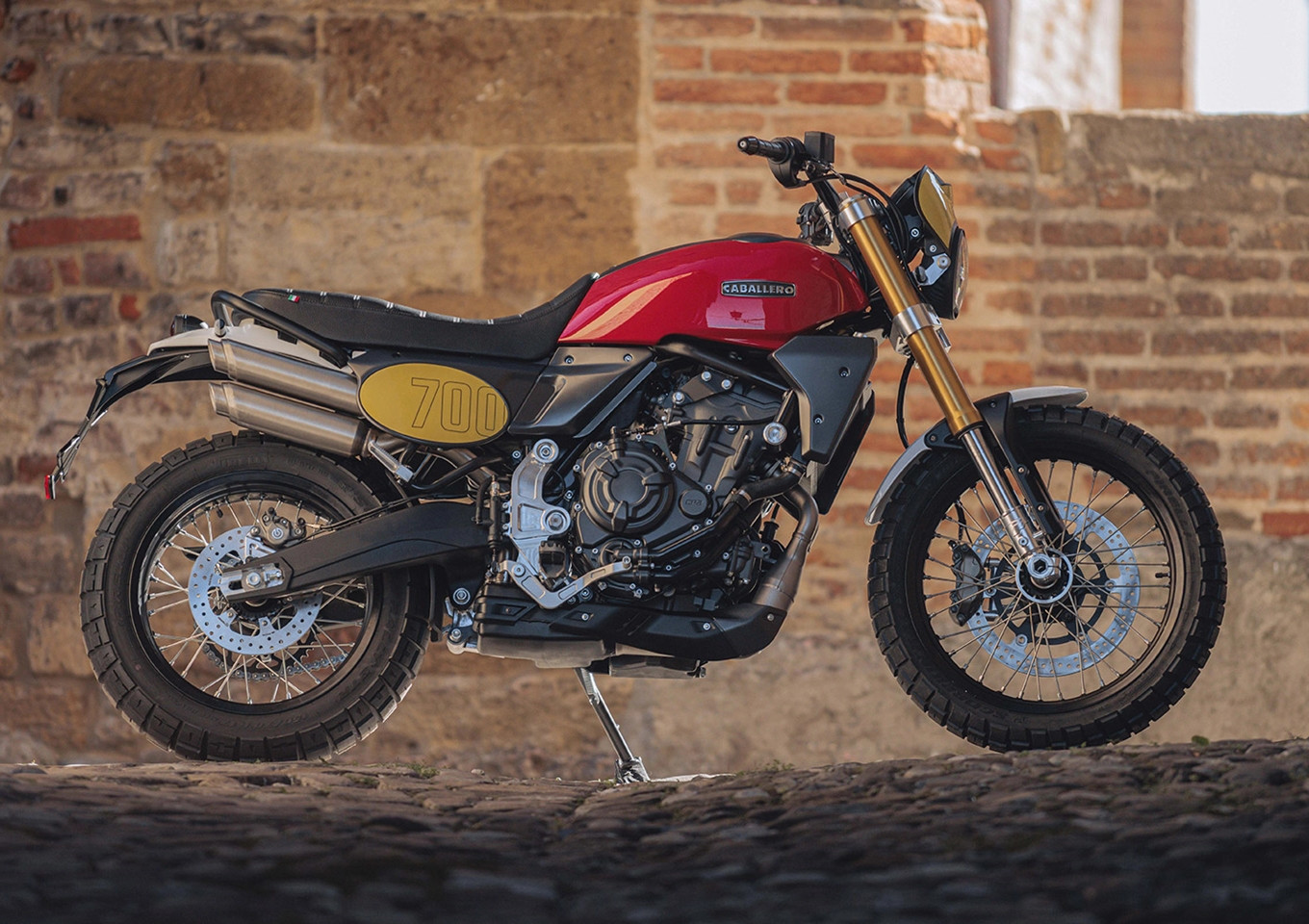 Fantic Presents the Caballero 700; Retro Scrambler With Thoroughly